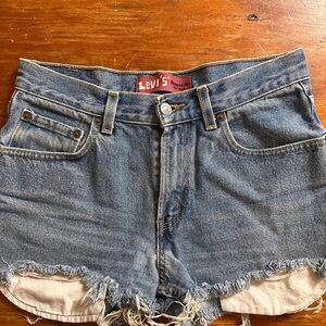 Levi's Women's Classic Blue Jean Shorts
